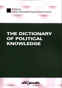 Okładka książki The Dictionary of Political Knowledge