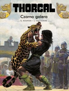 Thorgal T.4 Czarna galera. Autor: Jean Van Hamme. Multiszop.pl Okładka książki Thorgal T.4 Czarna galera