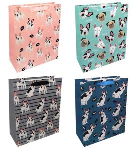 Opakowanie Torba prezentowa 18x23 Buldogi