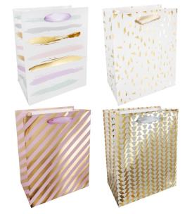 Opakowanie Torba prezentowa 18x23 pastelowo-złota