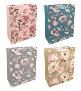 Opakowanie Torba prezentowa 26x32 pastelowe kwiaty