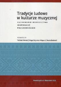 Okładka książki Tradycje ludowe w kulturze muzycznej
