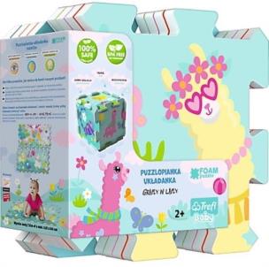 Opakowanie Układanka Puzzlopianka - Gramy w Lamy TREFL