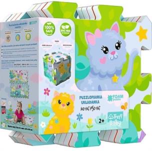 Opakowanie Układanka Puzzlopianka - Kotki Psotki TREFL