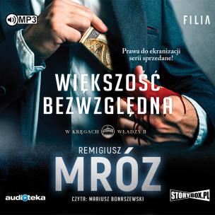 Okładka książki W kręgach władzy T.2 Większość bezwzględna CD - Audiobook