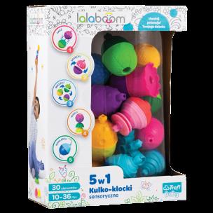 Opakowanie Zestaw kulkoklocków 30 elementów Lalaboom 61079