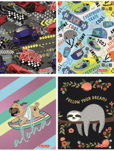 Opakowanie Zeszyt A4/32K lin podw Humorous Girld&Boys (10szt)