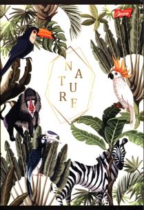 Opakowanie Zeszyt A5 w kratkę 60 kartek Nature 10 sztuk