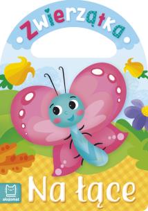 Okładka książki Zwierzątka na łące. Książeczka kąpielowa