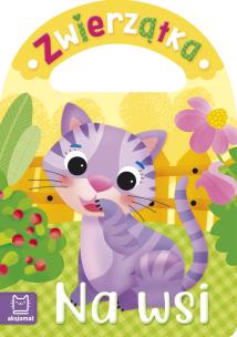 Okładka książki Zwierzątka na wsi. Książeczka kąpielowa