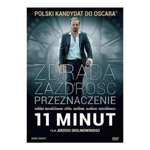 11 minut DVD. Autor: Jerzy Skolimowski. Multiszop.pl Okładka książki 11 minut DVD