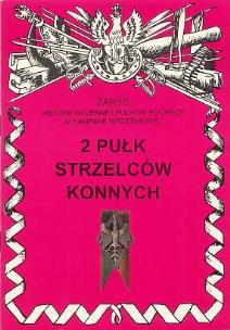 Okładka książki 2 pułk strzelców konnych