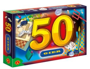 Okładka książki 50 gier ALEX
