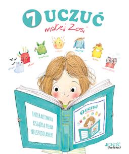 Okładka książki 7 uczuć małej Zosi