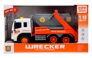 Opakowanie Auto ciężarowe światło/dźwięk śmieciarka