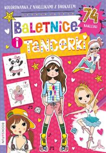 Okładka książki Baletnice i tancerki. Kolorowanka