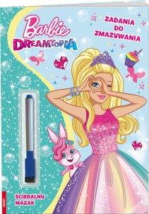 Okładka książki Barbie Dreamtopia Zadania do zmazywania