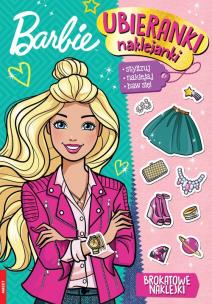 Okładka książki Bartbie Ubieranki, naklejanki