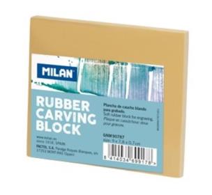 Opakowanie Blok do linorytu gumowy mały 9x7,8cm MILAN