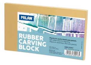 Opakowanie Blok do linorytu gumowy średni 15,5x9cm MILAN