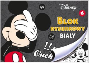 Opakowanie Blok rysunkowy biały A4/20K Mickey Mouse