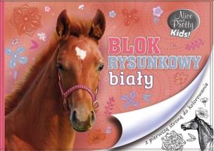 Opakowanie Blok rysunkowy biały A4/20K Nice and Pretty