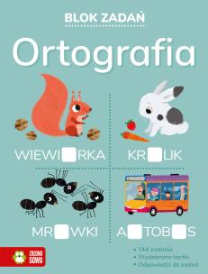 Okładka książki Blok zadań. Ortografia