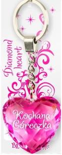 Opakowanie Brelok Serce diamentowe Kochana Córeczka