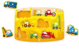 Opakowanie Budowla - Układanka z kołkami