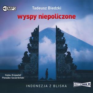 Okładka książki CD MP3 Wyspy niepoliczone. Indonezja z bliska