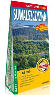 Okładka książki Comfort!map Suwalszczyzna 1:85 000 w.2020