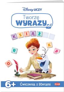 Okładka książki Disney Uczy Kraina lodu 2 Tworzę wyrazy