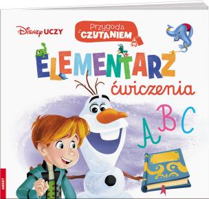 Okładka książki Disney Uczy . Przygoda z czytaniem Elementarz. Ćwiczenia