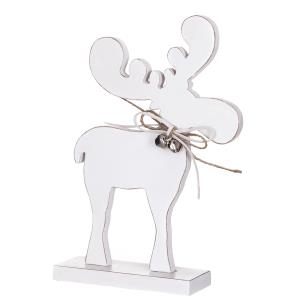 Opakowanie Drewniana dekoracja Renifer 3, 21x14cm, Dp Craft