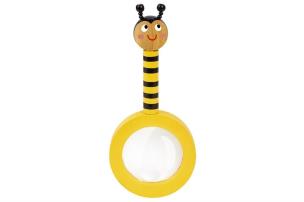 Drewniana lupa 3x , ze zwierzętami. Wydawca: Moses. Multiszop.pl Opakowanie Drewniana lupa 3x , ze zwierzętami