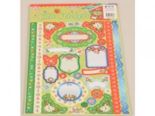 Opakowanie Etykieta świąteczna A4, 3Z