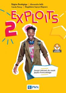 Okładka książki Exploits 2 Zeszyt ćwiczeń do nauki języka francuskiego