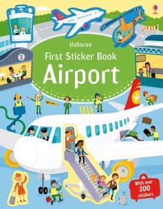 Okładka książki FIRST STICKER BOOK AIRPORT