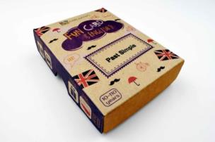 Fun Card English Past Simple CREATIVO. Autor: Dwornik Paweł. Multiszop.pl Okładka książki Fun Card English Past Simple CREATIVO