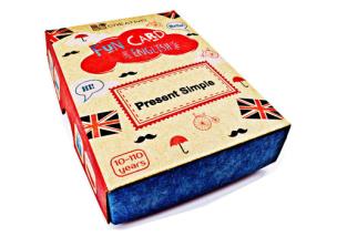 Fun Card English Present Simple CREATIVO. Autor: Dwornik Paweł. Multiszop.pl Okładka książki Fun Card English Present Simple CREATIVO