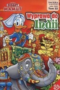 Okładka książki Gigant Mamut T.22 Wyprawa do Indii