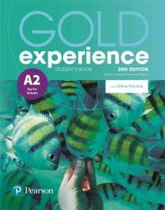 Okładka książki Gold Experience 2ed A2 SB + online PEARSON
