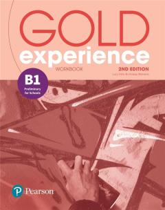 Okładka książki Gold Experience 2ed B1 WB PEARSON