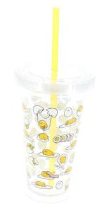Opakowanie Gudetama Kubek ze słomką