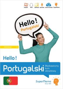 Okładka książki Hello! Portugalski. Błyskawiczny kurs obrazkowy A1
