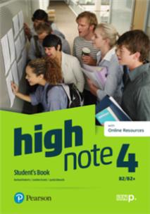 High Note 4 SB B2/B2+ + Online Resources PEARSON. Autor: Rachael Roberts, Krantz Caroline, Edwards Lynda. Multiszop.pl Okładka książki High Note 4 SB B2/B2+ + Online Resources PEARSON