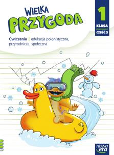 Okładka książki J. Polski SP 1 Wielka Przygoda ćw. cz.3 NE