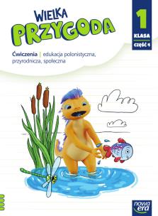 Okładka książki J. Polski SP 1 Wielka Przygoda ćw. cz.4 NE