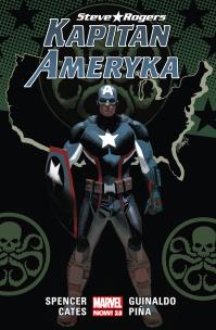 Kapitan Ameryka. Steve Rogers T.2. Autor: Nick Spencer, Cates Donny. Multiszop.pl Okładka książki Kapitan Ameryka. Steve Rogers T.2
