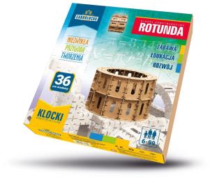 Okładka książki Klocki konstrukcyjne.Rotunda